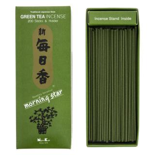 Nippon Kodo Vonné tyčinky Morning Star Green Tea, 200 ks