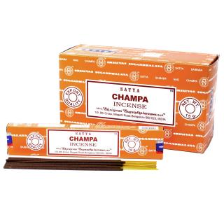 Shrinivas Satya Vonné tyčinky Champa, 15 g