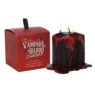 Spirit of Equinox Černá magická svíčka Vampire Blood (Upíří krev), 7,6 x 7,6 cm