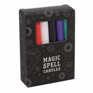 Spirit of Equinox Magic Spell Candles Magické svíčky MIX barev, 12 ks x 8 g.