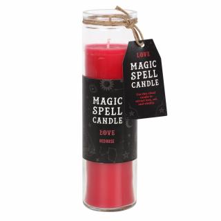 Spirit of Equinox Magická vonná svíčka Magic Spell Candle Love (Červená)