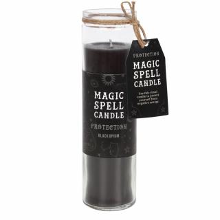Spirit of Equinox Magická vonná svíčka Magic Spell Candle Protection (Černá)