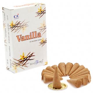 Stamford Vonné kužely Premium Vanilla, 15 ks