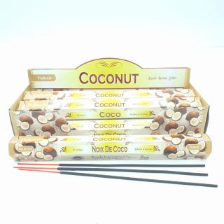 TULASI  Vonné tyčinky COCONUT (kokos), 20 ks