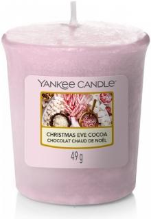 Yankee Candle Votivní svíčka Christmas Eve Cocoa (vánoční kakao), 49 g