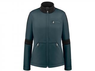 POIVRE BLANC W-1701-WO/A INTERLOCK FLEECE JACKET EVER GREEN TEXTIL: L