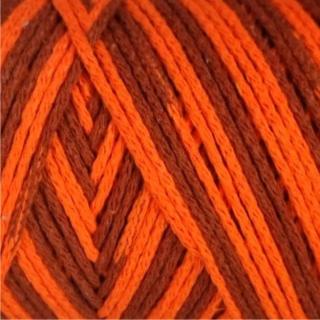 Macrame Cotton Jazzy 1219 cihlová, jasná oranžová