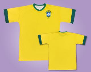 Fotbalový dres Brazilie 2022  výprodej Velikost: M