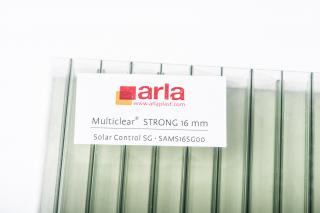 MULTICLEAR 16mm STRONG 6W SolarControl Green Barva: zelená, Rozměry: 2,1 x 4,5 m