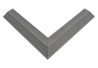 Nextwood WPC ukončovací lišta rohová, barva šedá