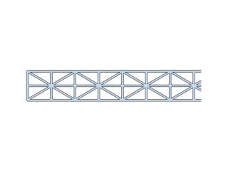 POLYKARBONÁT STRONG 10 MM - 7m Barva: čirý, Rozměry: 2,1 x 7 m