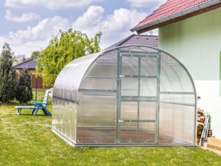 Polykarbonátový skleník Gardentec Classic PROFI - 6mm polykarbonát  Doprava zdarma Délka skleníku: 2 m