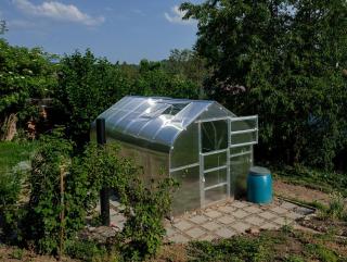 Polykarbonátový skleník Gardentec Standard Délka skleníku: 6 m