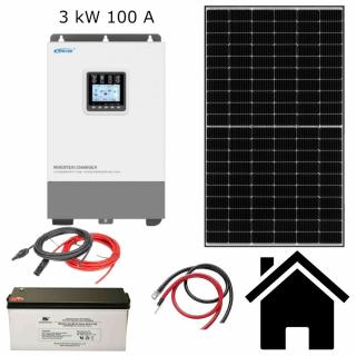 Solární sestava Hybrid I Počet FV panelů: 4 panely