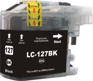 Cartridge Brother LC-127XLBK - kompatibilní