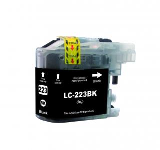 Cartridge Brother LC 223BK - kompatibilní