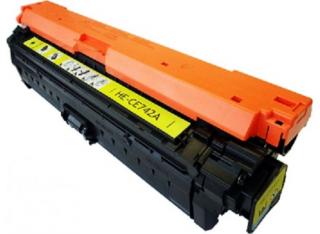 Toner HP CE742A - kompatibilní