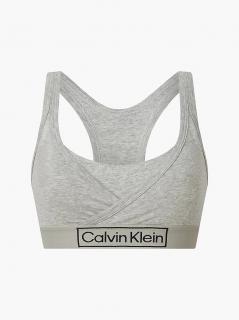 Dámská kojící podprsenka Calvin Klein - bralette, šedá Velikost: XL