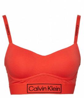 Dámská podprsenka Calvin Klein lght lined- bralette, červená Velikost: XL