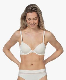 Dámská podprsenka Calvin Klein Push-up Ivory Velikost: 80D