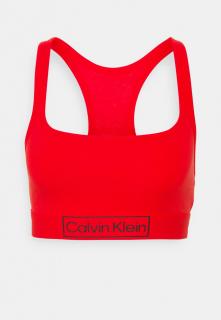 Dámská podprsenka Calvin Klein unlined- bralette, červená Velikost: L