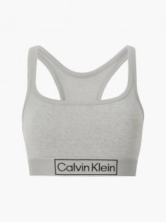 Dámská podprsenka Calvin Klein unlined- bralette, šedá Velikost: XL