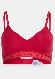 Dámská podprsenka Tommy Hilfiger lght lined- bralette, červená Velikost: 80C