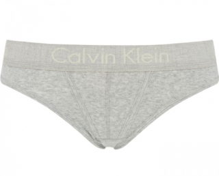 Dámská tanga Calvin Klein - body šedá Velikost: M