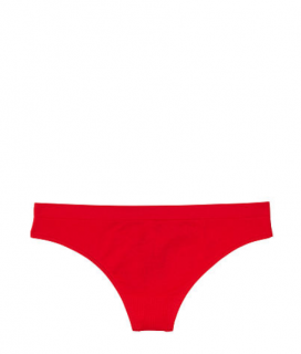 Dámská tanga Victoria's Secret červená s mikrovláknem Velikost: L