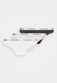Dámské brazilky Calvin Klein - 3Pack, krajkové Velikost: XL