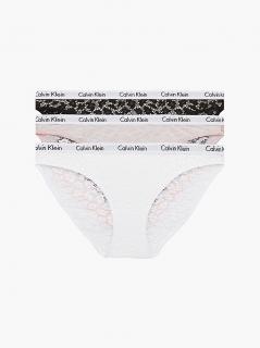 Dámské kalhotky Calvin Klein - 3Pack, krajkové Velikost: XL