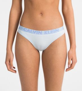 Dámské kalhotky Calvin Klein - tanga Ultimate světle modrá Velikost: L