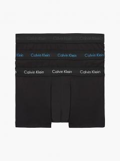 Pánské boxerky Calvin Klein LOW RISE TRUNK 3Pack classic fit Velikost: M