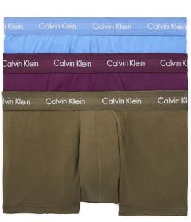 Pánské boxerky Calvin Klein LOW RISE TRUNKS 3Pack Velikost: M