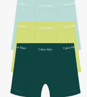 Panské boxerky Calvin Klein LOW TRUNK 3Pack Velikost: XL