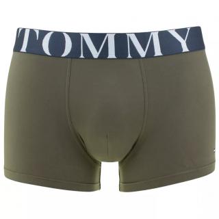 Pánské boxerky Tommy Hilfiger z mikrovlákna - zelená Velikost: XL