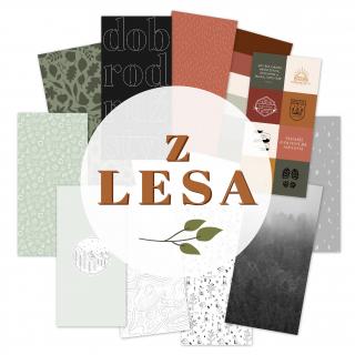 České kartičky - Z LESA - Papero amo