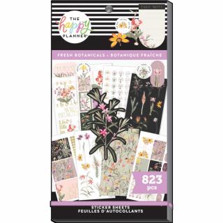 Sada diářových samolepek - HAPPY PLANNER / Fresh Botanicals