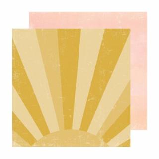 Scrapbook papír - SET SAIL / Sun