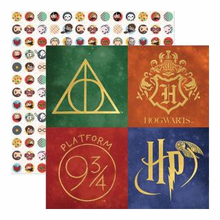 Scrapbookový papír - HARRY POTTER / Harry Potter
