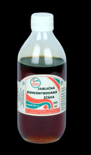 Jablečná koncentrovaná šťáva přírodní 300 ml