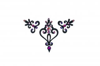 Dámské šperky na tělo černá Verona - 3 barvy Barva: Růžový