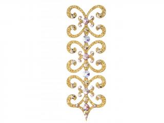Dámské šperky na tělo zlaté Florenc - 3 Barvy Barva: Crystal AB