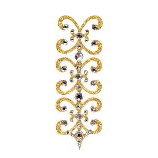 Dámské šperky na tělo zlaté Florenc - 3 Barvy Barva: Crystal