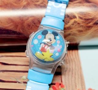Dětské 3D digitální hodinky Mickey mouse