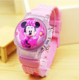Dětské 3D digitální hodinky Minnie