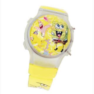 Dětské 3D digitální hodinky Spongebob