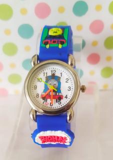 Dětské hodinky  Mašinka Tomáš modré