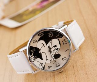 Dětské hodinky Mickey - 4 barvy Barva: Bílé