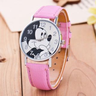Dětské hodinky Mickey - 4 barvy Barva: Růžový